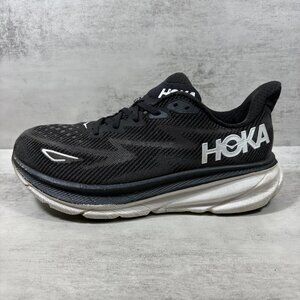 Hoka One One Clifton 9 Running Shoes - Women's Size 9.5D Wide - Black